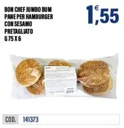 Adhoc Bon Chef pane per hamburger con sesamo offerta