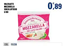Adhoc Mozzarella senza lattosio offerta