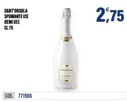 Adhoc Sant'Orsola spumante ice offerta