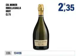 Adhoc Col Monier Ribolla Gialla Brut offerta