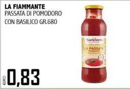 Big Food La Fiammante passata di pomodoro con basilico offerta