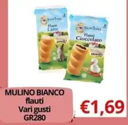 Supermercati Pasquale Prisco Mulino Bianco flauti offerta