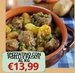 Supermercati Pasquale Prisco Spezzatino con piselli e patate offerta