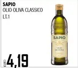 Big Food Sapio olio oliva classico offerta