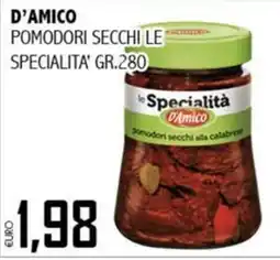 Big Food Pomodori secchi le specialità D'Amico offerta