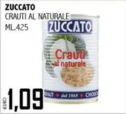 Big Food Zuccato crauti al naturale offerta