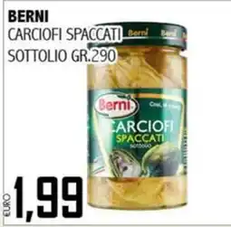 Big Food Berni carciofi spaccati offerta