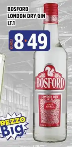 Big Food Bosford London Dry Gin offerta