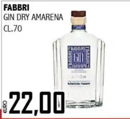 Big Food Fabbri Gin Dry Amarena offerta