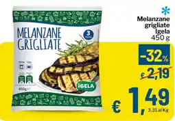Qui Discount Melanzane grigliate Igela offerta