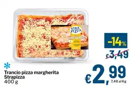 Qui Discount Trancio pizza margherita Strapizza offerta
