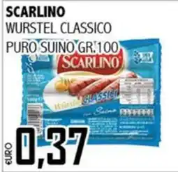 Big Food Wurstel classico Scarlino offerta