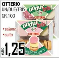 Big Food Undue tris! Citterio offerta