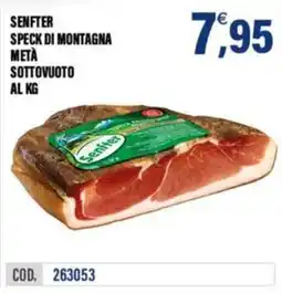 Adhoc Senfter speck di montagna offerta