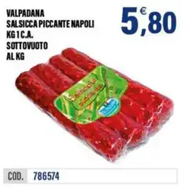 Adhoc Valpadana Salsiccia Piccante Napoli offerta