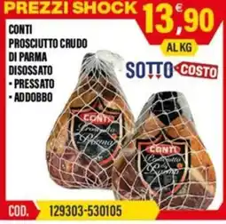 Adhoc Prosciutto crudo di Parma Conti offerta