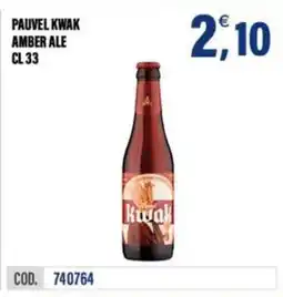 Adhoc Pauvel Kwak Amber Ale offerta