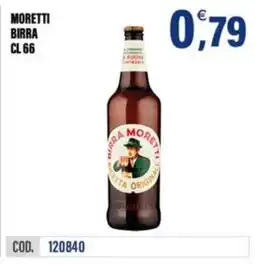 Adhoc Moretti birra offerta
