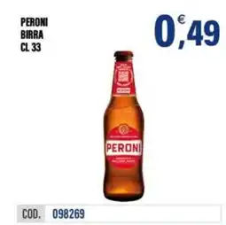 Adhoc Peroni birra offerta