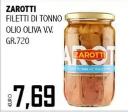Big Food Filetti di tonno Zarotti offerta