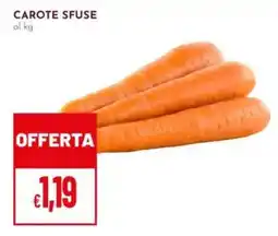 Pan Carote sfuse offerta