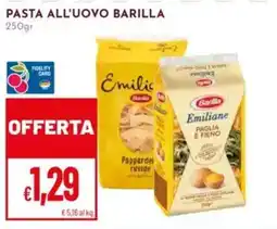 Pan Pasta all'uovo Barilla offerta