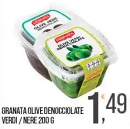 Cash pro Granata olive denocciolate verdi / nere offerta