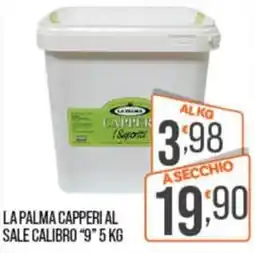 Cash pro La Palma capperi al sale calibro "9" offerta
