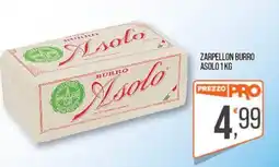 Cash pro Burro Asolo offerta