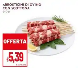 Pan Arrosticini di ovino con scottona offerta
