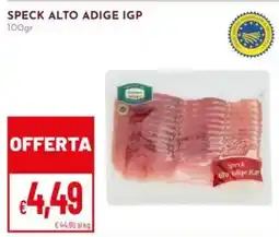 Pan Speck Alto Adige IGP offerta