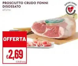 Pan Prosciutto crudo Fonni disossato offerta