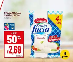 Pan Mozzarella Santa Lucia offerta