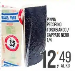 Cash pro Pinna pecorino toro bianco / cappato nero offerta