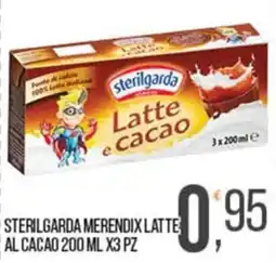Cash pro Sterilgarda merendix latte al cacao offerta