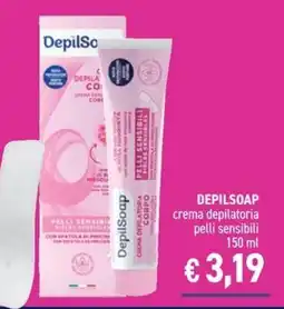 Determarket DepilSoap crema depilatoria pelli sensibili offerta