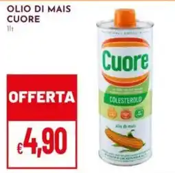 Pan Olio di mais Cuore offerta