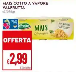 Pan Mais cotto a vapore Valfrutta offerta