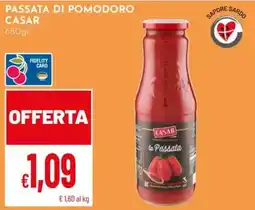 Pan Passata di pomodoro Casar offerta