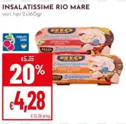 Pan Insalatissime Rio Mare offerta