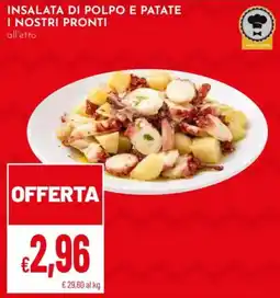 Pan Insalata di polpo e patate offerta