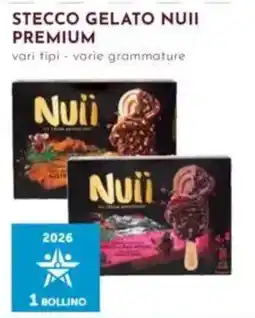Pan Stecco gelato Nuìi premium offerta