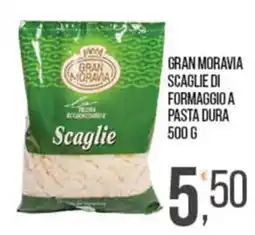 Cash pro Gran Moravia scaglie di formaggio a pasta dura offerta