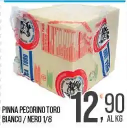 Cash pro Pinna Pecorino Toro Bianco / Nero 1/8 offerta