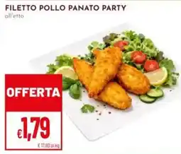 Pan Filetto pollo panato party offerta