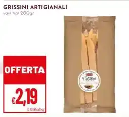 Pan Grissini artigianali offerta