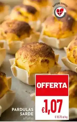 Pan Pardulas Sarde offerta