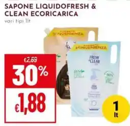 Pan Sapone liquido Fresh & Clean Ecoricarica offerta