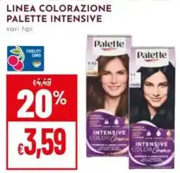 Pan Palette colorazione intensiva offerta