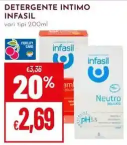 Pan Detergente intimo Infasil offerta
